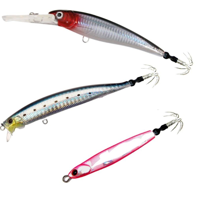 Katsuichi Ikakura IP-35 Squid Jig Hook, Silver #M