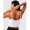CRZ YOGA Butterlift Womens Scoop Neck Longline Sports Bra -