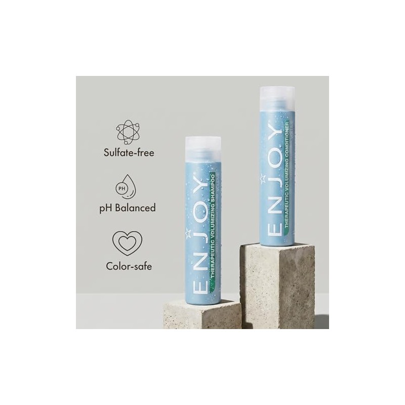 Enjoy Therapeutic Volumizing Shampoo, 33.8 Fluid Ounce