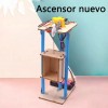 Best Ascensor Eléctrico De Madera Montado Proyecto Educativo Stem