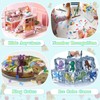 Selizo 120pcs Mini Plastic Babies, Tiny Plastic Baby Figurines Small