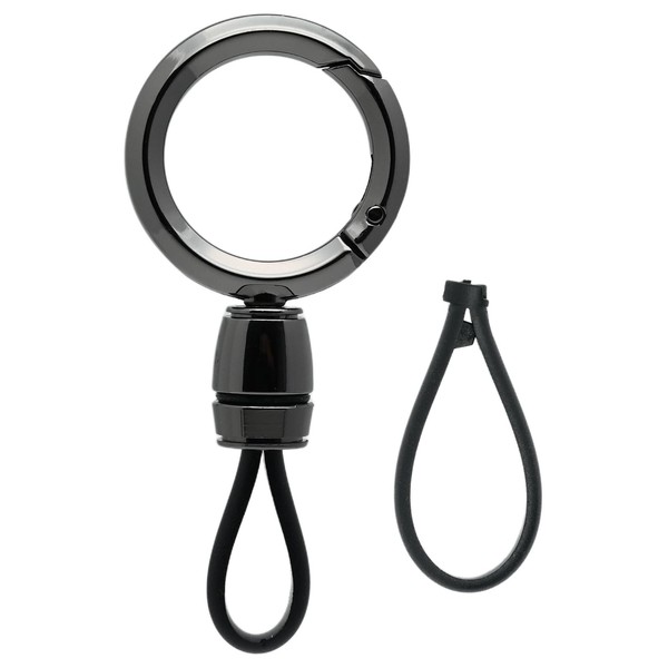 DIGOYE Tool-free Quick Release Car keychain Metal & TPU Strap