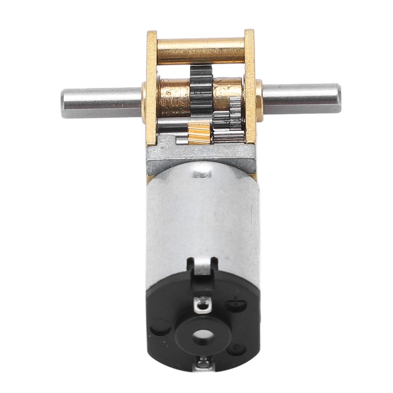 Gear Motor Speed Reduction Dual Output Shaft Worm Brushed Large
