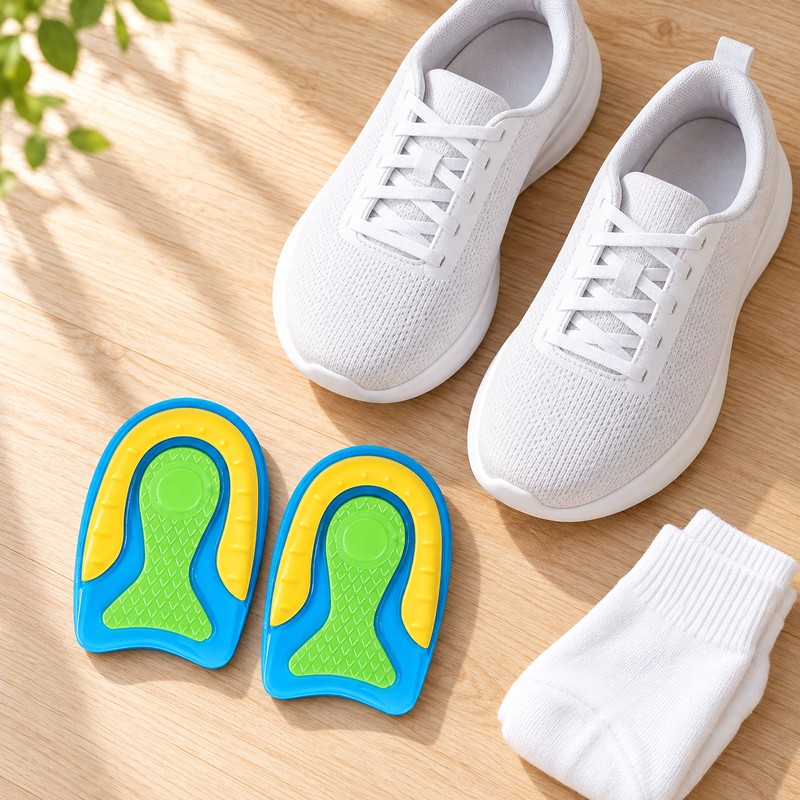 Gel Heel Cups for Shoes – Shock-Absorbing Silicone Heel Cushion
