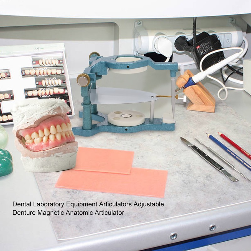 Dental Laboratory Equipment Articulators Adjustable Denture Magnetic Anatomic Articulator