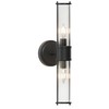 Linour Bathroom Sconce Wall Lighting - Black Bathroom Vanity Light