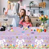 MORAINJAY 3-Piece Easter Tablecloths, 137 x 274 cm, Easter Egg