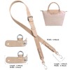 Neylissia Leather Shoulder Strap Mini Bag Conversion Kit, Wide Purse