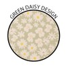 YöL Pack of 2 3 Section Snack Tray Daisy Print