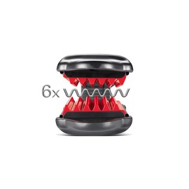 Valera Silhouette 647.02 Professional Crepe Iron, Adjustable Temperature and Ceramic Plates, Black