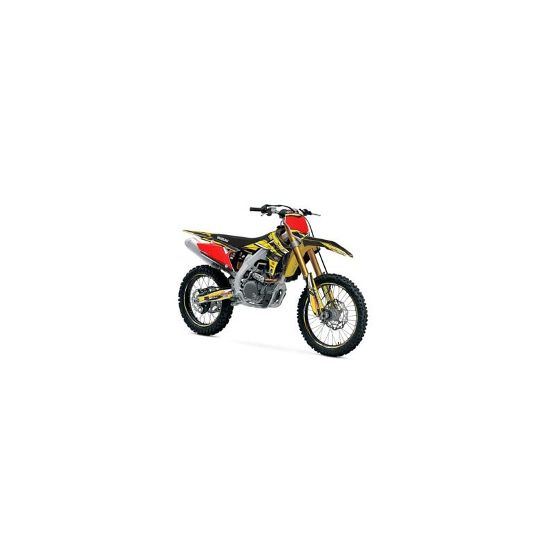 1996-1998 RM 125 Vigor Yellow Senge Graphics Base Kit Compatible