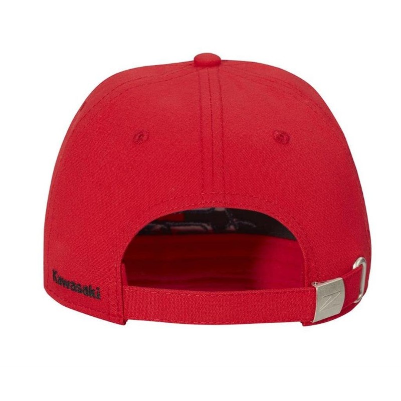 Kawasaki Base Cap 50th Cap with Z Logo Red, red