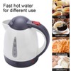 Portable Electric Travel Kettle, 12V Car Water Heater, 1000ml Capacity,
