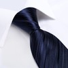 DiBanGu Conjunto de gemelos cuadrados de seda para hombre, corbata