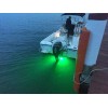 BoatPlugLight.com GREEN GTY UNDERWATER LED BOAT DRAIN PLUG TRANSOM LIGHT