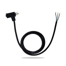 Piggyback Power Cord 6 ft for Timer, Lights, Float Switch 110V 120V (Switching Ready) ON Off 3 Wires