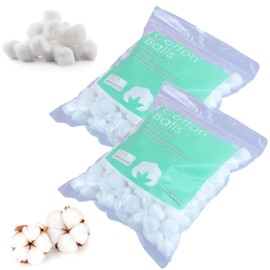 Soft cotton balls, white, cotton balls, round, cotton balls, cotton balls, cotton balls, cotton balls, cotton balls, cotton balls, cotton, 400 pieces (400 pieces)