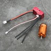 1410 Brushless Motor 18A Red ESC Set RC Car Replacement