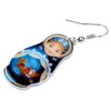 WEVENI Acrylic Russian Matryoshka Doll Earrings Dangle Drop Charm Jewelry