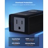 SURAIELEC Outdoor Wireless Remote Control Outlet Kit, Waterproof Remote Power