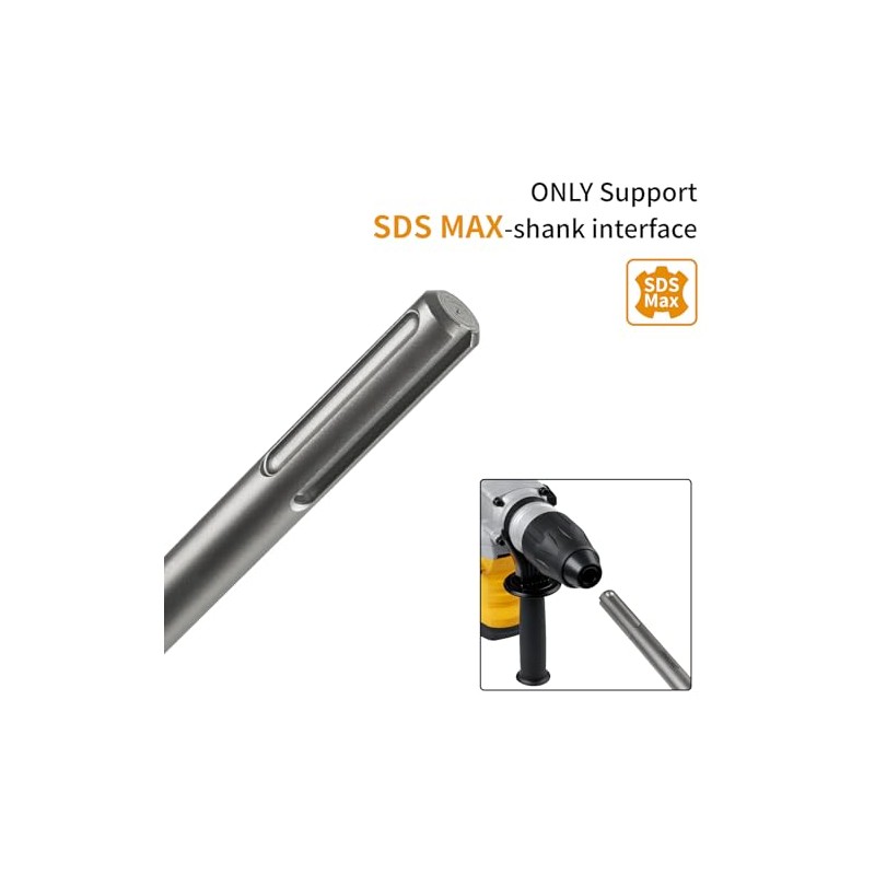 Firecore Cincel SDS MAX para baldosas 300 mm x 80