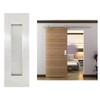 youthua 6 Inch Recessed Finger Flush Pulls，Pocket Door Handles，for Sliding