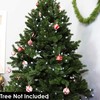 Sunnydaze - Adornos de bola de Navidad irrompibles de 30