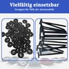 Yoedge Universal Cable Tie Clips Pack of 100 Nylon Universal