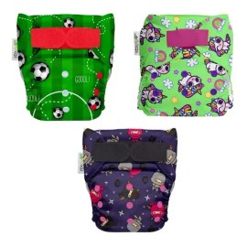 Pañales Ecológicos De Tela Ecopipo (3pack-estampado) 4g                                                                                               