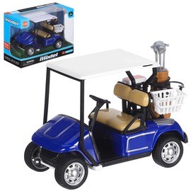Milisten Coche De Juguete con Carrito De Golf Carrito De Juguete De Metal Adorno para Carrito De Golf Adecuado para El Hogar Dormitorio Sala De Estar Oficina Decoración De Escritorio De