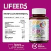 Lifeed Keratina Biotina Colageno Hidrolizado Puro Vitamina Zinc Suministro Días