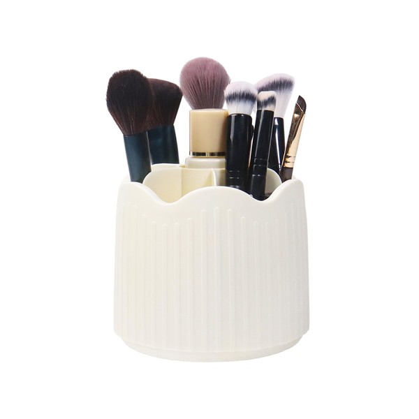 Nwvuop Makeup Brush Holder 360° Rotating Make up Brush Organiser