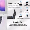 Lostrain Adaptador Antena Wifi Inalámbric Usb3.0 1300mbps Doble Banda