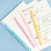 SHSHANLC Paper Fasteners, 2-Hole Files, Set of 20, A4 Size,