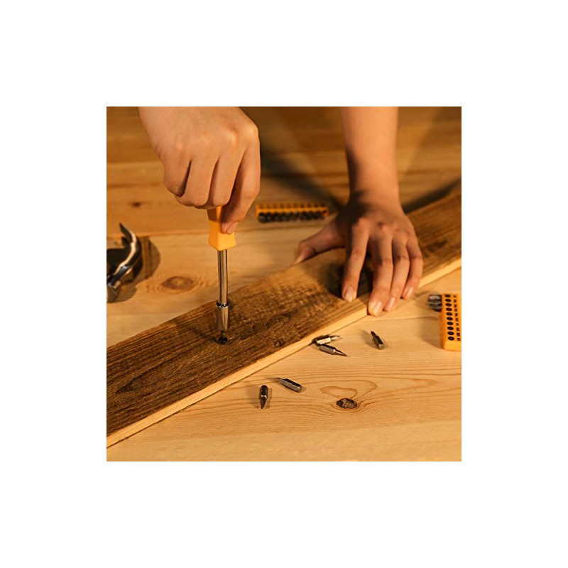 DEKOPRO 65 Pieces Tool Set General Household Hand Tool Kit