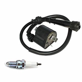 Ignition Coil &Spark Plug fit for Suzuki LTZ400 LT-Z400 Quadsport400 2003-2013 LTZ400 LT-Z 400 Quadsport/OEM 33410-09F00
