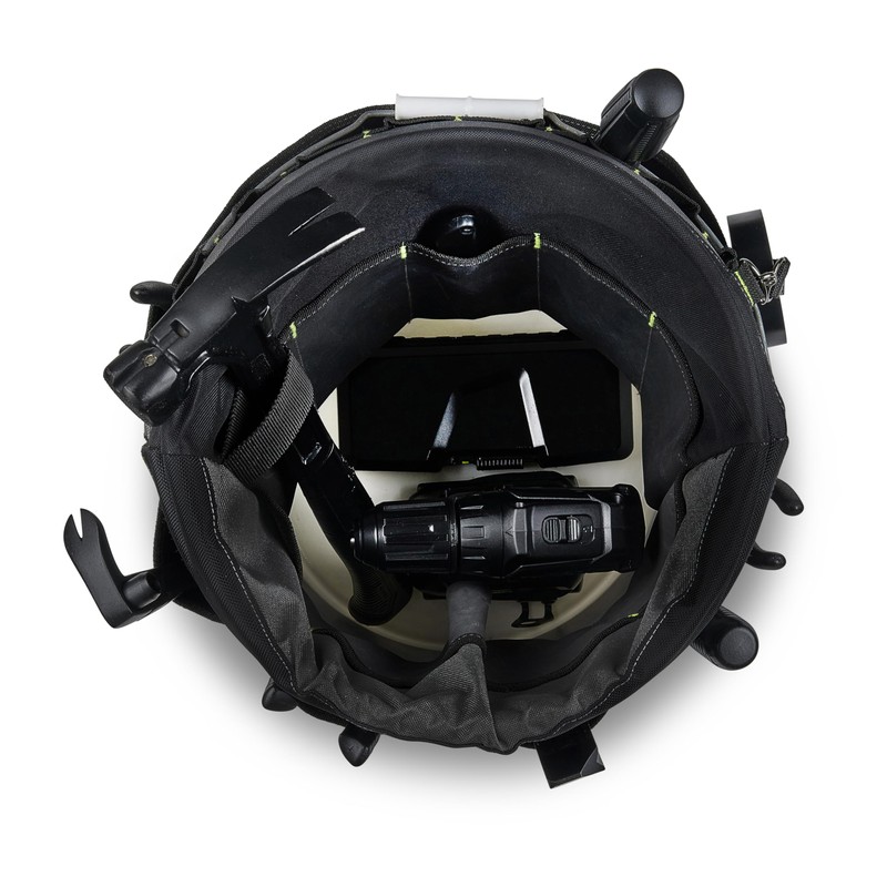 AWP Bucket Tool Organizer 51-Pocket for 5-Gallon Buckets, Water-Resistant Heavy-Duty