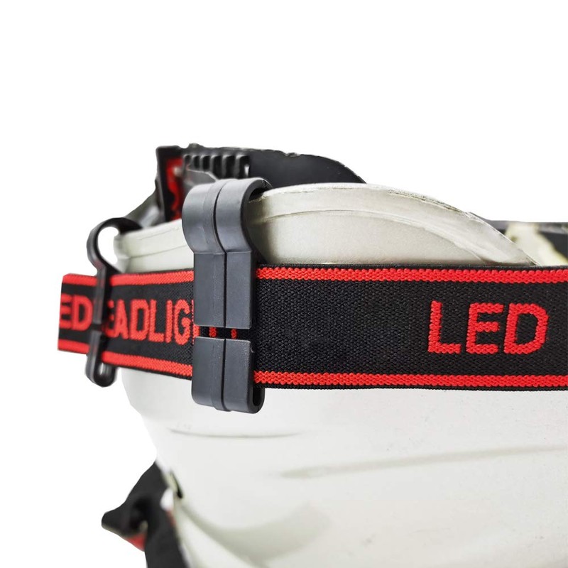 Yumosmn Headlight Fixed Helmet Holder Headlight Universal One Touch Type