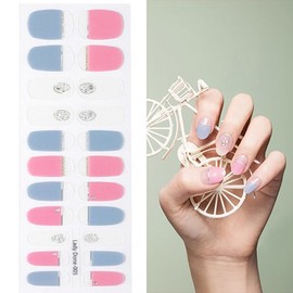 Lady Dawn Stick-on Self Gel Nail Stickers 18 Types No.005 / 레이디던 붙이는 셀프 젤네일스티커 18종 No.005