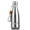 Mollcity 9 oz Water Bottle for Kids-Stainless Steel Vacuum Insulated
