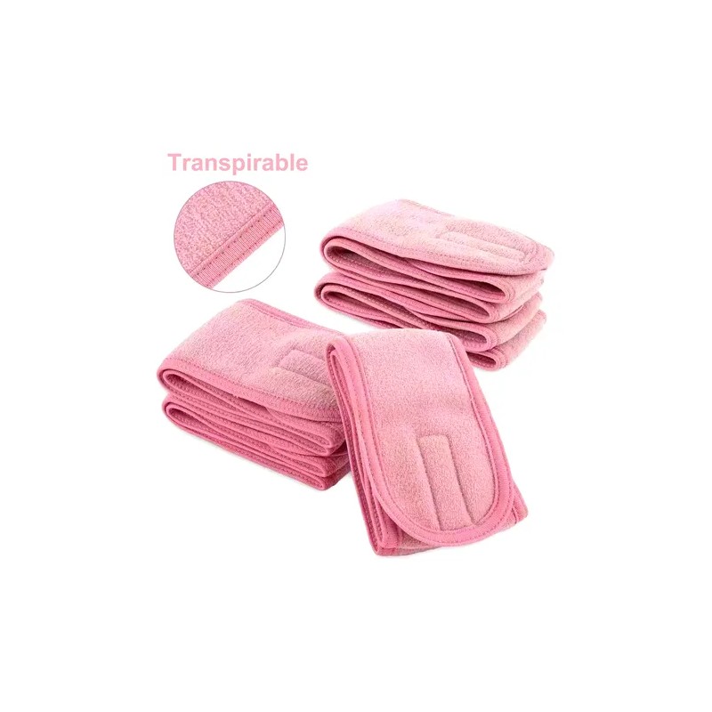 Facial Spa Diadema Maquillaje Cinta Mágica Cabello 6 Pza F