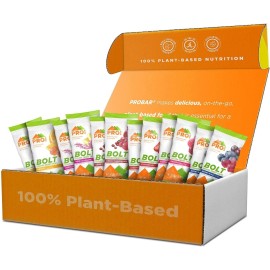 Probar Organic Energy Chews Variety Pack 2.1 oz 12 Count Superfruit Blend Vegan Snack