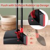 TreeLen Dust Pan and Broom/Dustpan Cleans Broom Combo with 52"