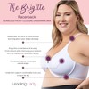 LEADING LADY, The Brigitte Racerback, Front-Closure Underwire T-Shirt Bra for