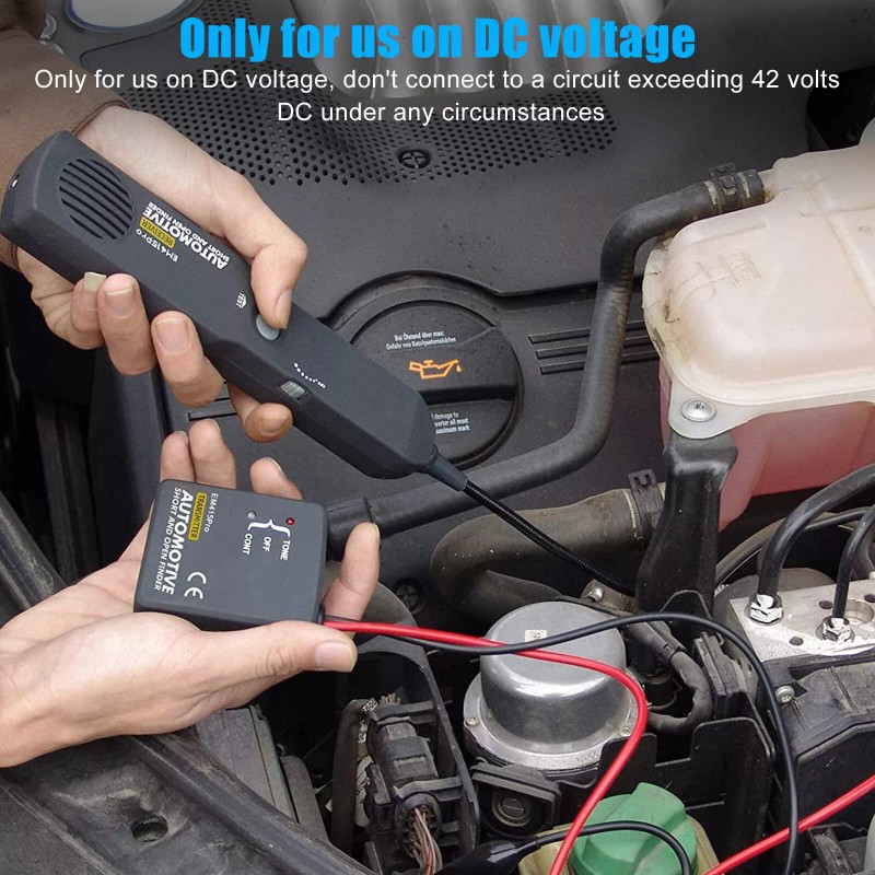 Octoder Automotive Open and Short Circuit Tester DC 6-42V Car