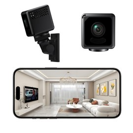 Mini Camera 1080P WiFi Cameras -Cam with Night Vision & Motion Detection, Wireless Indoor Security Camera for Pet/Baby/Nanny,App Live Feed, Smallest Smart for Home Monitoring