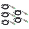 5Pcs Proximity Switch 2 Wire Normally Open 68Hz Response Frequency