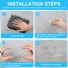 AYESY Floating Shelves for Wall,3 Pack Transparent Acrylic Shelf with
