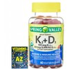Spring Valley K2 + D3 Vegetarian Gummy Supplement for Bone