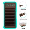 VAVALASH Colored Lash Extensions Dark Brown Eyelash Extensions 0.03 0.05